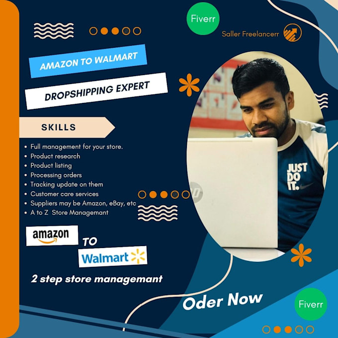 Gig Preview - Amazon to walmat dropshipping product research and vitual assitant services