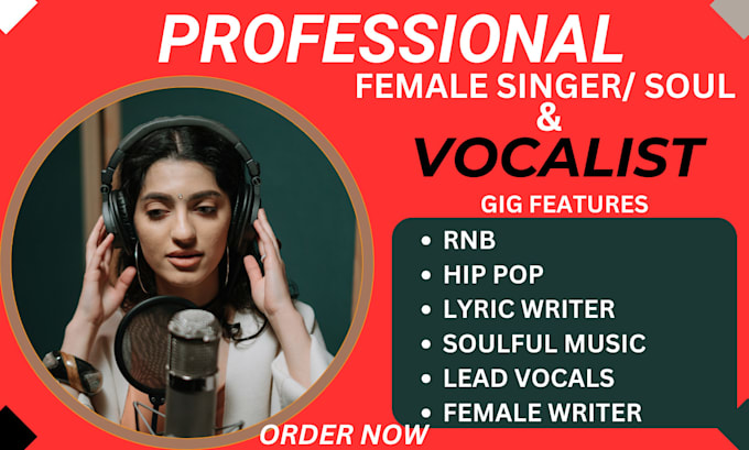 Gig Preview - Be your soulful female singer, record rnb, jazz, pop vocalist and songwriter