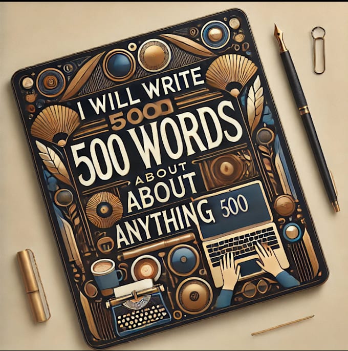 Gig Preview - Write 500 words about anything