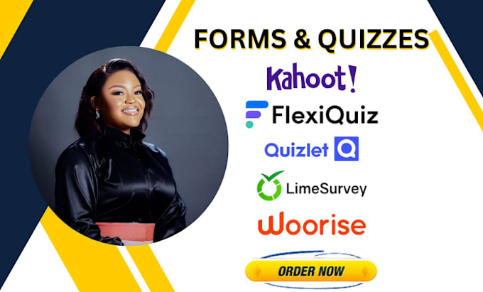 Gig Preview - Setup quizzes on kahoot quizlet flexiquiz quizizz limesurvey trivia quiz woorise