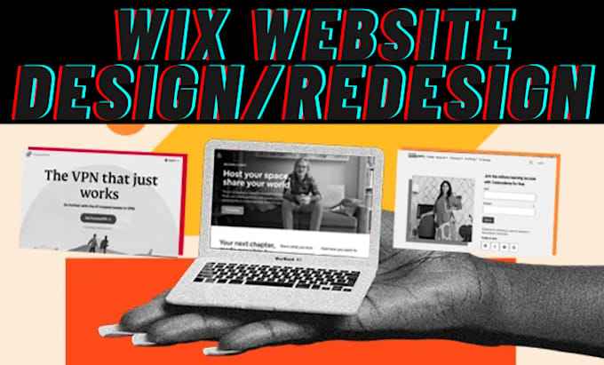 Gig Preview - Design, develop or redesign wix website, wix landing page