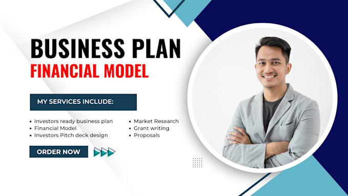 Gig Preview - Write investor ready business plan for startups and financial model or plan