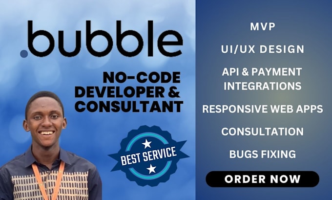 Gig Preview - Bubble bubble io, bubble io bubble developer bubble mvp bubble app