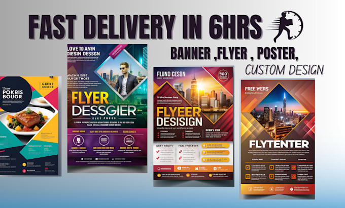 Bestseller - design eye catching banner poster flyer for events festival ,retractable flyer