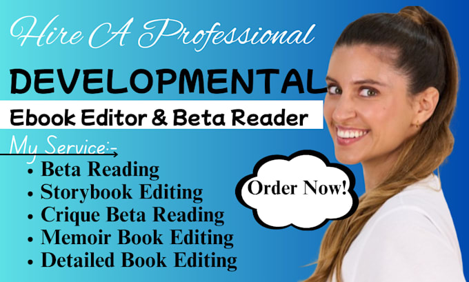 Gig Preview - Edit, proofread, developmental book editor, non fiction and fiction book, memoir