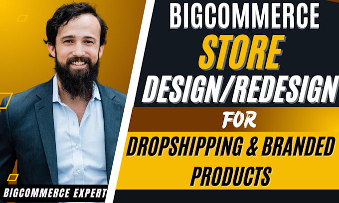 Gig Preview - Design bigcommerce website, shopify website design or develop bigcommerce store