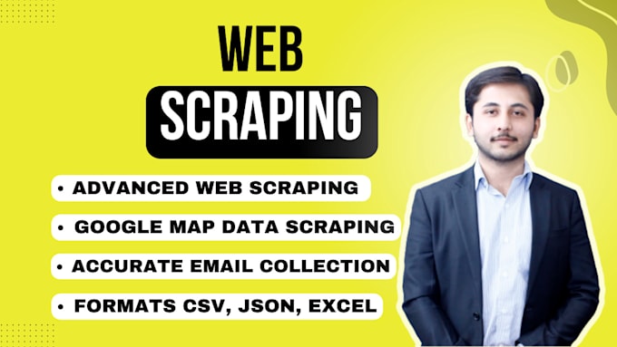 Gig Preview - Offer accurate web scraping, data extraction, and reliable data mining services