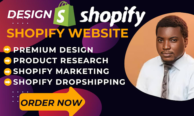 Gig Preview - Create shopify store, build shopify website, shopify promotion, shopify bug fix