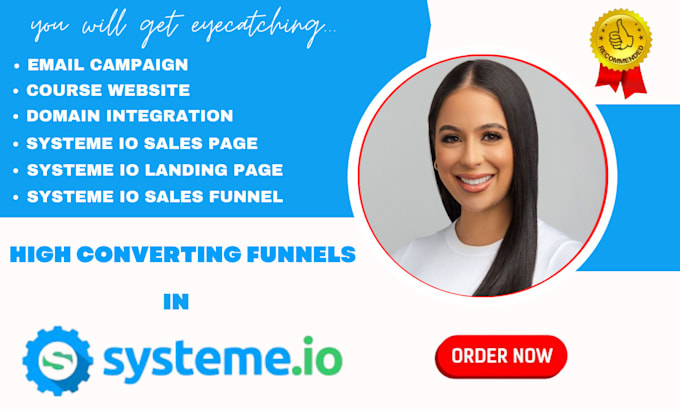 Gig Preview - Build, copy clone syteme io clickfunnels sales funnel landing page funnel expert