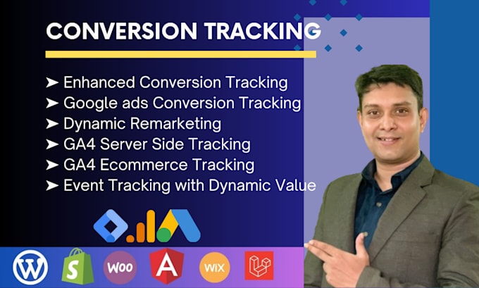 Gig Preview - Fix ga4 google ads with enhance conversion setup via GTM