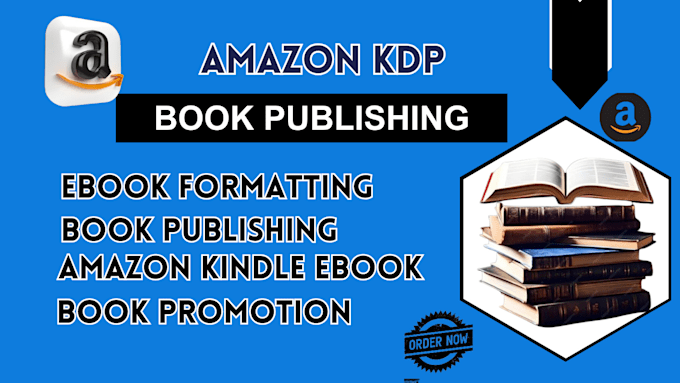 Gig Preview - Do amazon KDP book publishing, children book formatting, kdp ads, book promotion