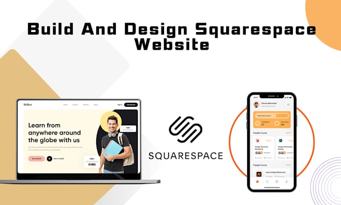 Gig Preview - Build squarespace website , squarespace website design and redesign