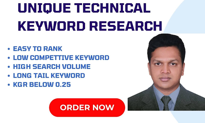 Bestseller - do unique technical keyword research for your website