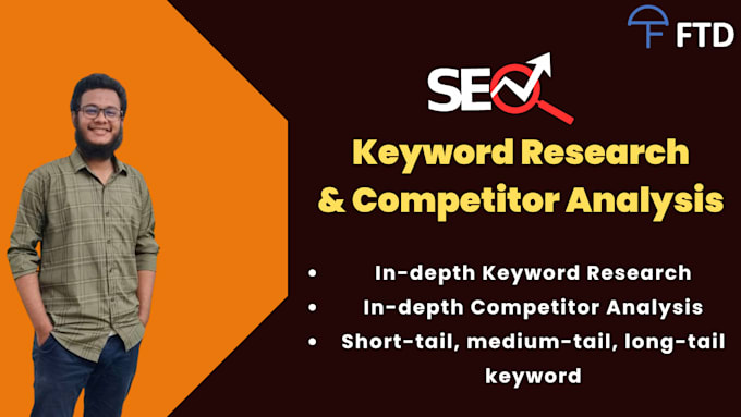 Gig Preview - Do in depth keyword research and competitor analysis