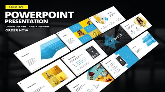 Gig Preview - Do design modern and creative powerpoint presentation designs