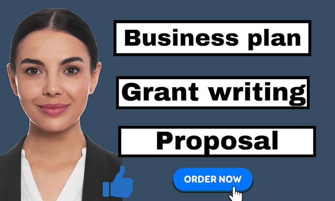 Gig Preview - Write business proposal writing grant writing non profit business plans writing