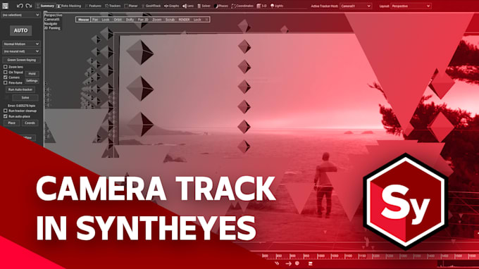 Gig Preview - Do camera tracking in syntheyes