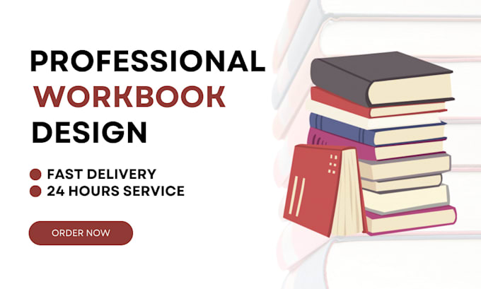 Gig Preview - Create an engaging workbook design