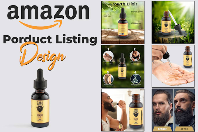 Gig Preview - Design unique professional amazon product listing  image