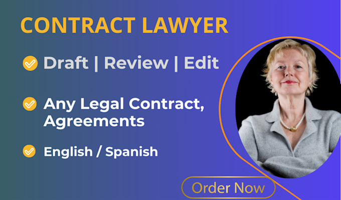 Gig Preview - Professional legal document drafting or review  contracts, ndas, and more