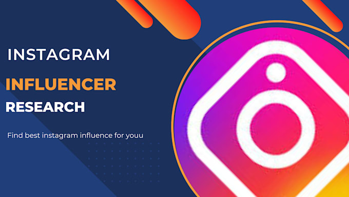 Gig Preview - Find the best instagram influencers for your niche