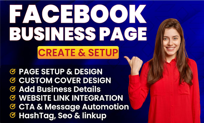 Gig Preview - Create facebook business page and setup ad accounts