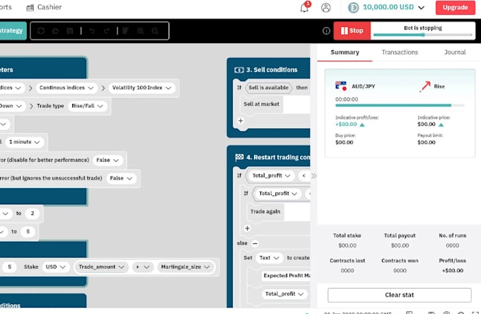 Gig Preview - Provide scalp deriv robot, spike bot, volatility bot, indices bot