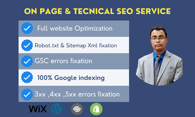 Gig Preview - Fix on page and sitemap XML robots txt