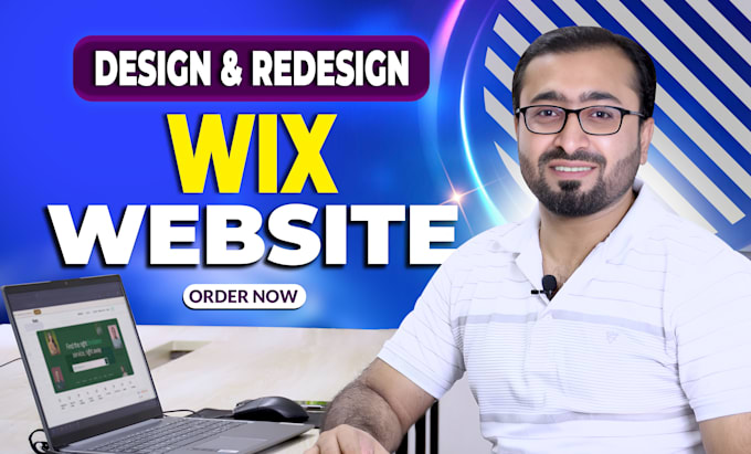 Gig Preview - Build wix website, wix design or wix redesign wix business website development