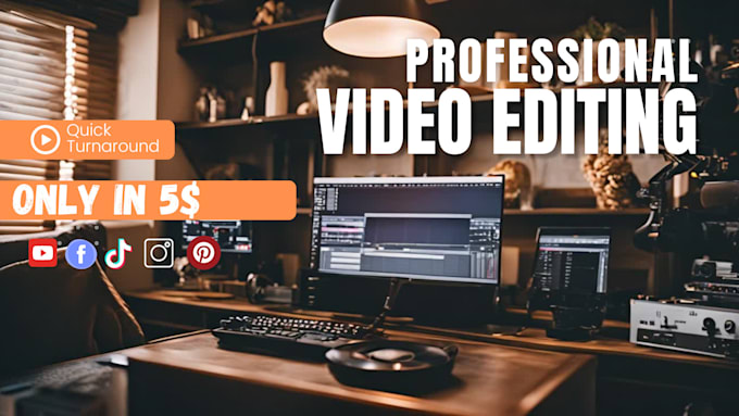 Gig Preview - Edit your social media, ads, business videos professionally