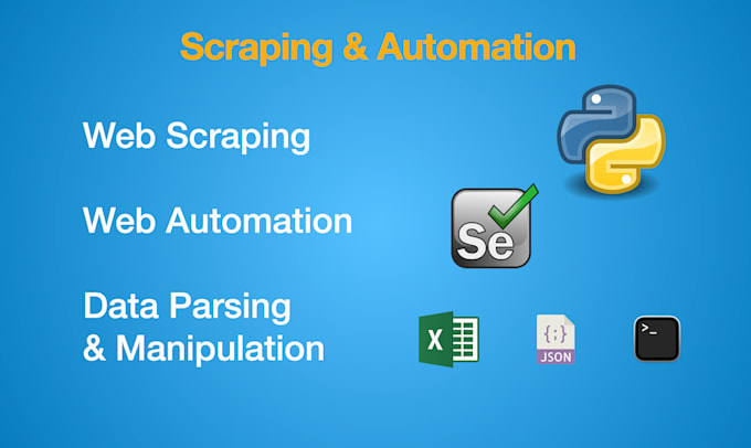 Gig Preview - Develop python web scrapers, crawlers and bots