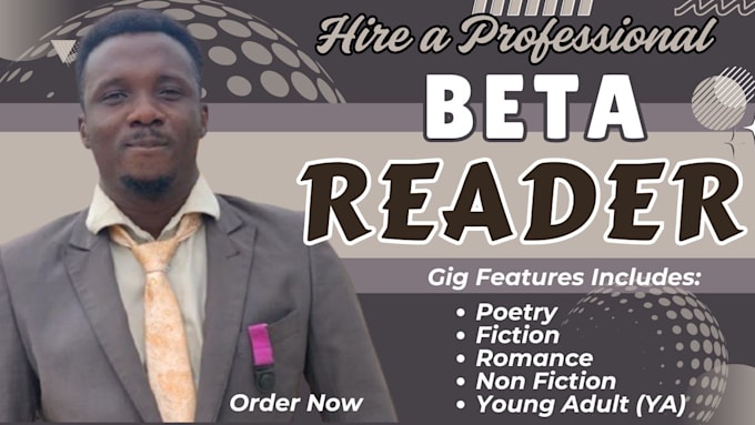 Gig Preview - Critique, alpha or beta read your novel, short story, poetry, romance, self help