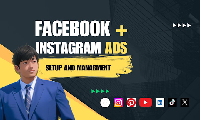 Gig Preview - Manage facebook ads, instagram advertising, meta ads setup