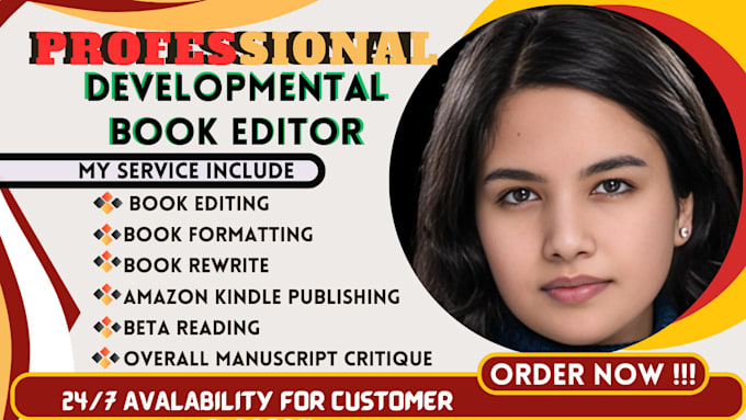 Bestseller - do developmental book editing and formatting for amazon KDP