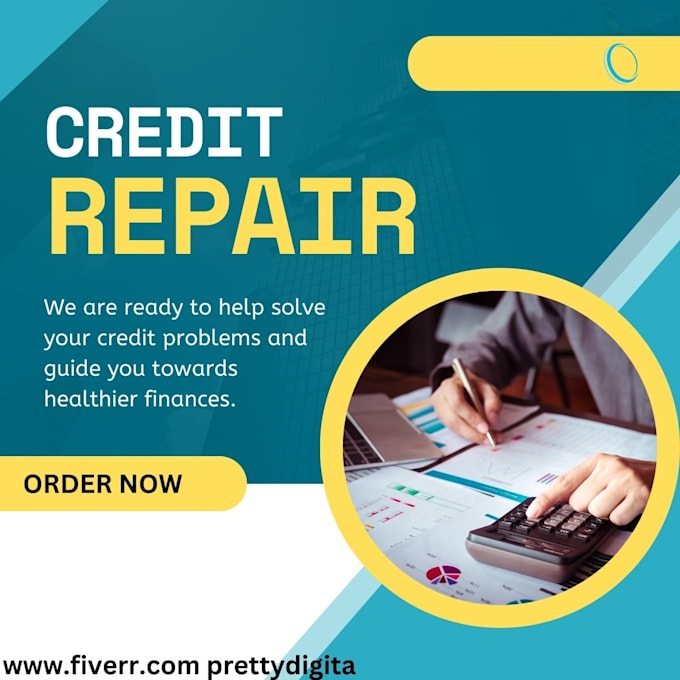 Gig Preview - Design custom credit repair, credit website, finance website,