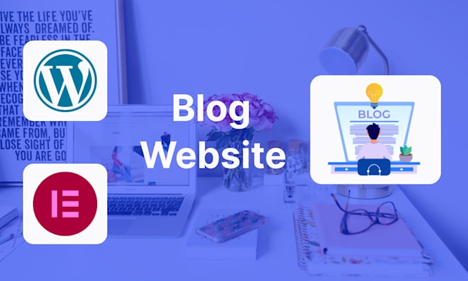 Gig Preview - Create professional blogging website