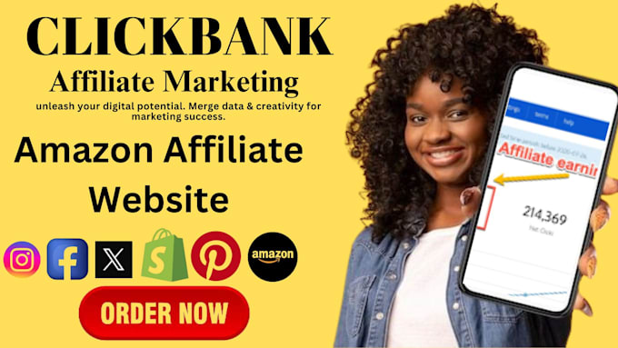 Gig Preview - Do viral clickbank affiliate link promotion, affiliate marketing sales funnel