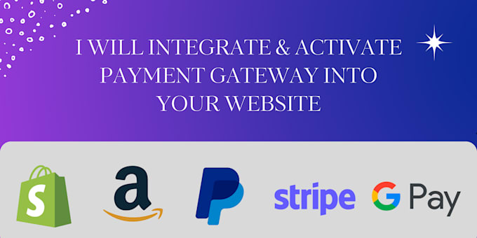 Bestseller - integrate stripe and paypal payment gateway into shopify website