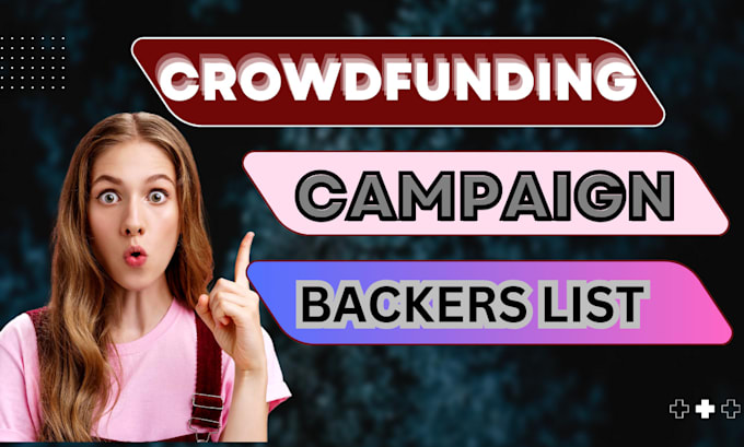 Gig Preview - Generate active backers list for indiegogo kickstarter gofundme  active