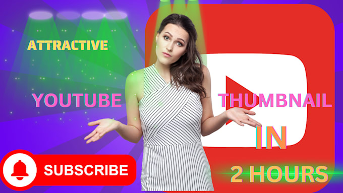 Gig Preview - Design premium clickbait youtube thumbnail  that attract viewers