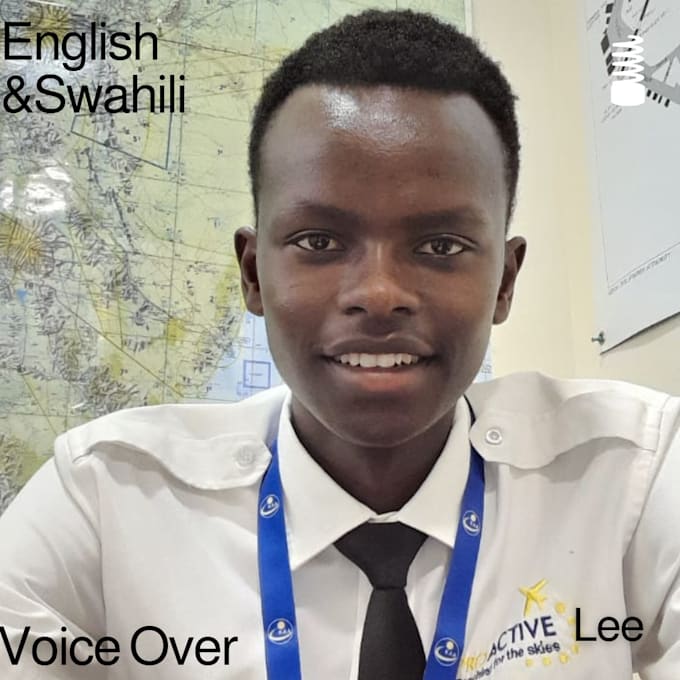 Gig Preview - Record a professional english and swahili voice over