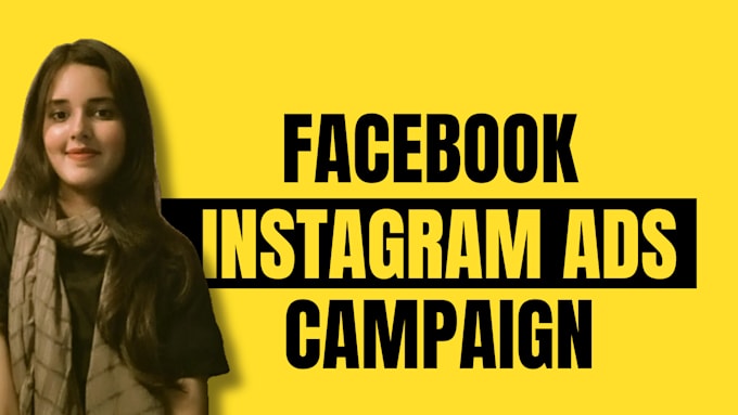 Gig Preview - Run facebook ads campaign, instagram ads campaign