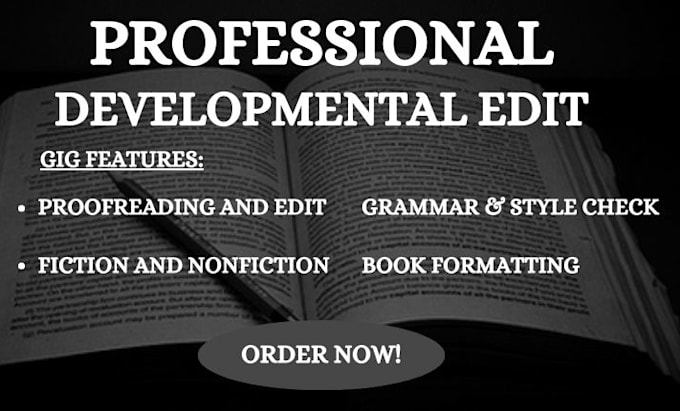 Bestseller - be your developmental book editor for novel, fiction and nonfiction