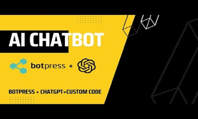 Gig Preview - Develop custom ai chatbot for website with gemini botpress chatgpt