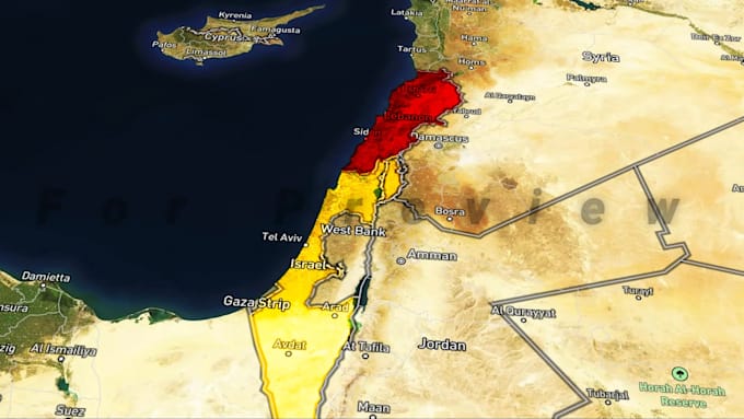 Gig Preview - Create animated maps video like vox, dsj using geolayers