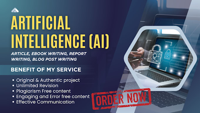 Gig Preview - Ghostwrite your artificial intelligence ebook, machine learning, robotics ebooks