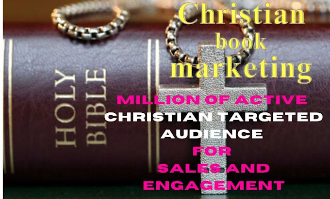 Gig Preview - Christian book promotion ebook marketing amazon book kdp