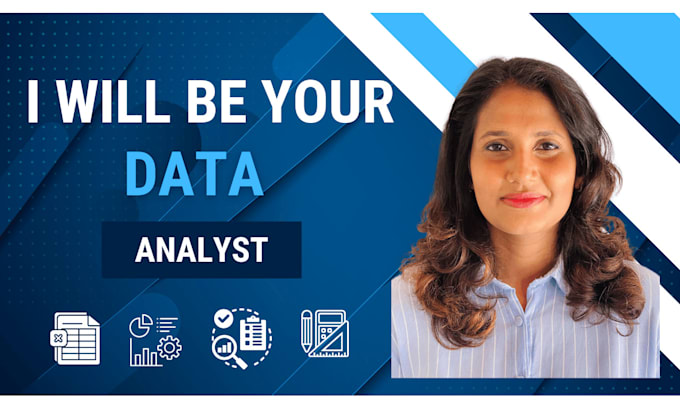 Gig Preview - Be your data analyst