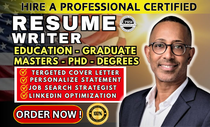 Bestseller - write education resume, tutor, teacher, adjunct professor lecturer instructor CV