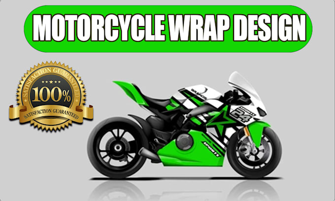 Gig Preview - Design motorcycle, street bike and any vehicle wrap design